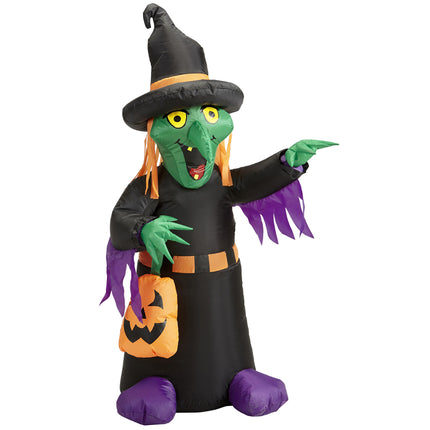 Strega di Halloween Skydancer 1,22 m