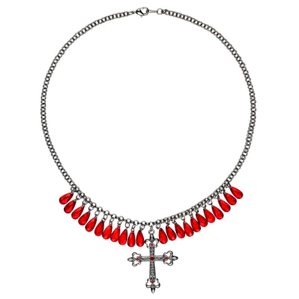 Collana di Halloween Croce Rossa