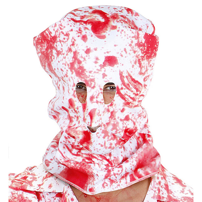 Maschera di Halloween Rosso Bianco Sanguinario