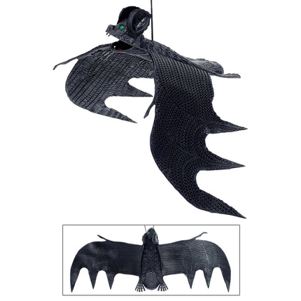 Pipistrello finto di Halloween 29 cm