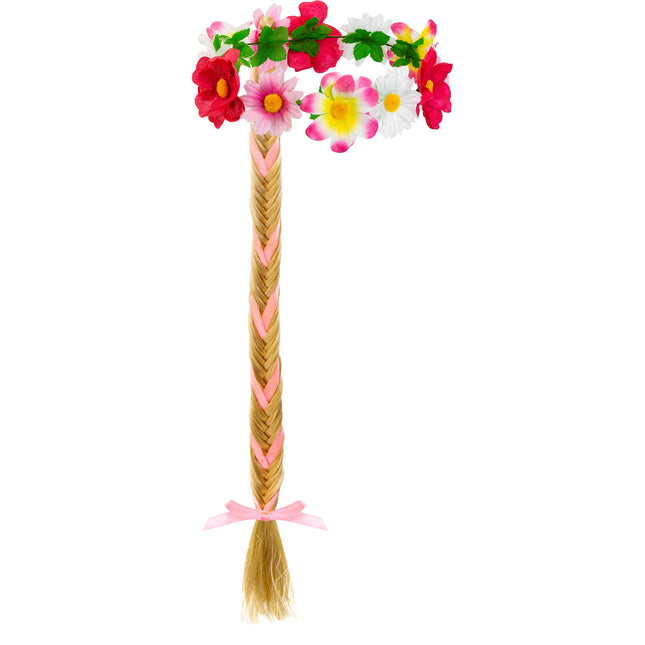 CERCHIETTO FIORE CON CODA