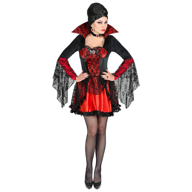 Costume Halloween Donna Pizzo Vampiro