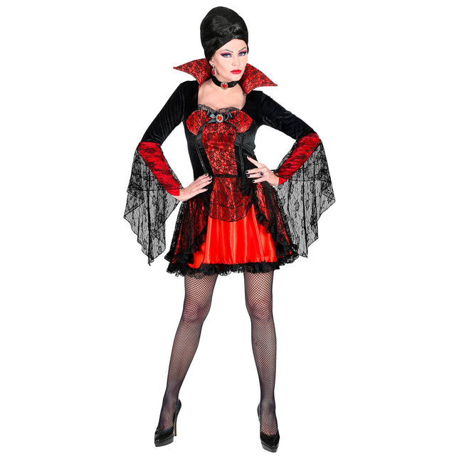 Costume Halloween Donna Pizzo Vampiro