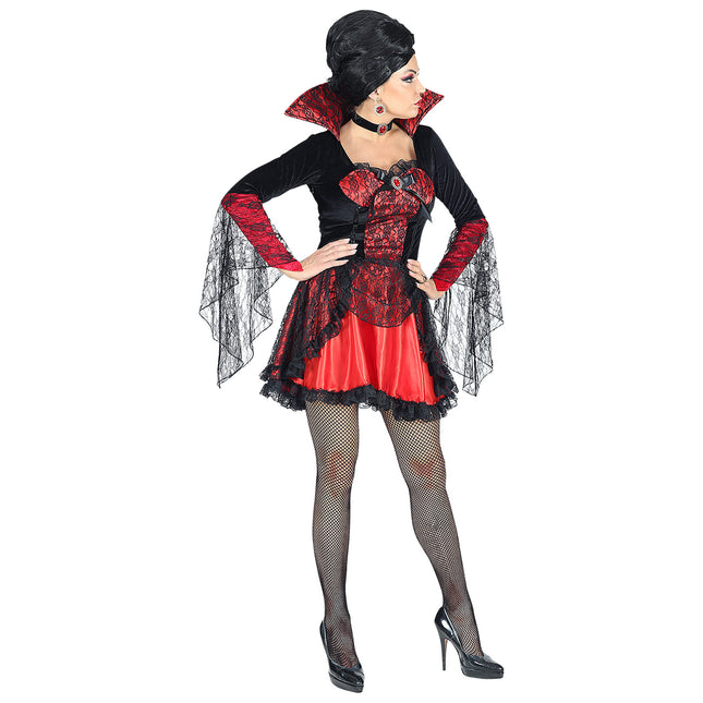 Costume Halloween Donna Pizzo Vampiro