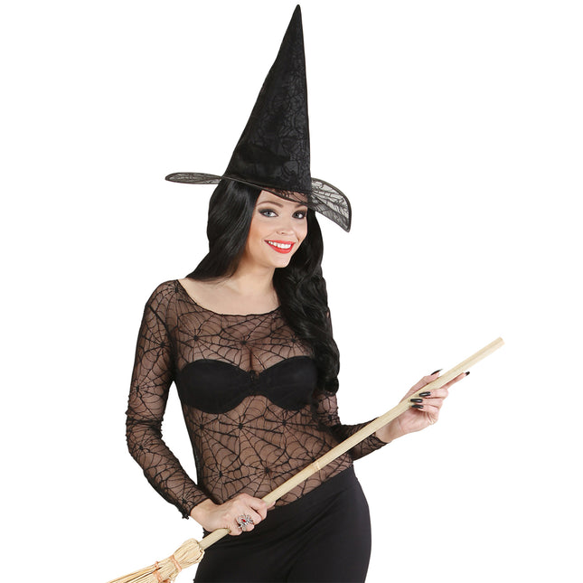 Camicia Halloween Donna Ragnatela