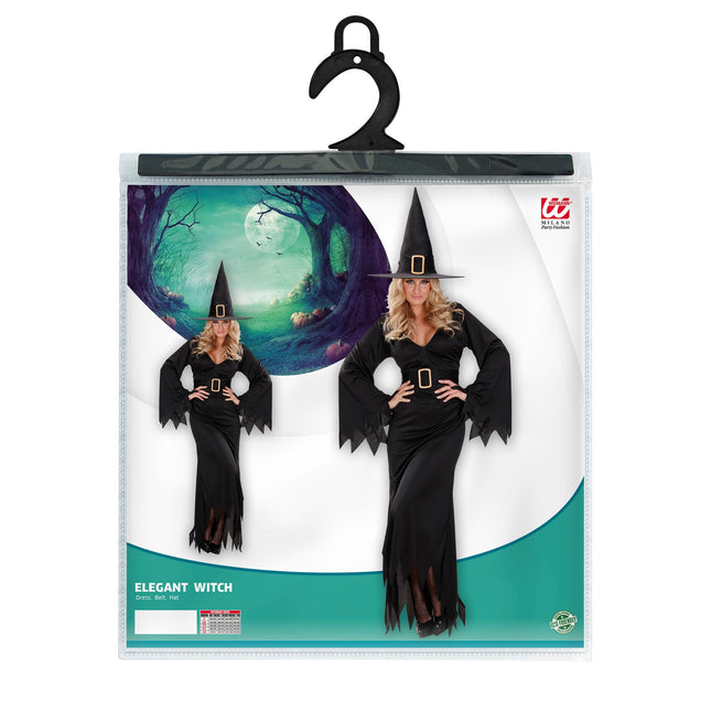 Vestito di Halloween da strega nera