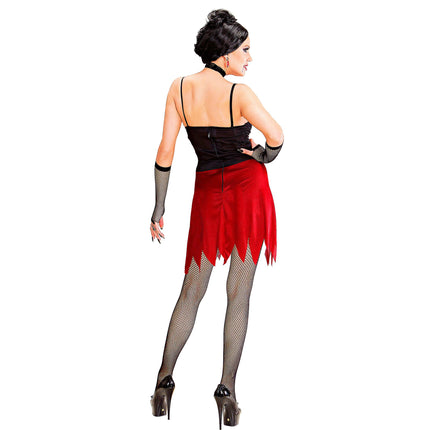 Vestito di Halloween da donna Vampiro corto