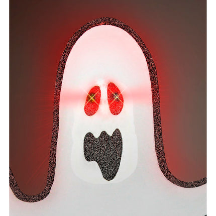 Decorazione da parete Halloween Fantasma con luce a led