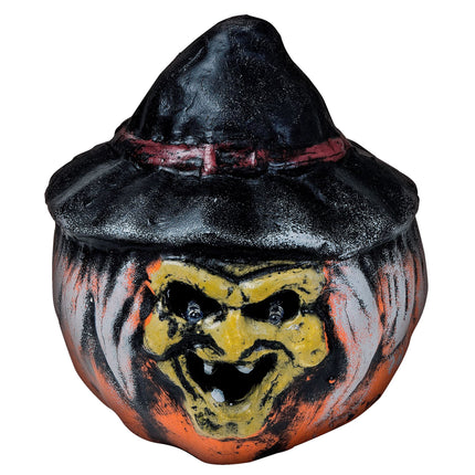 Zucca di Halloween con luci