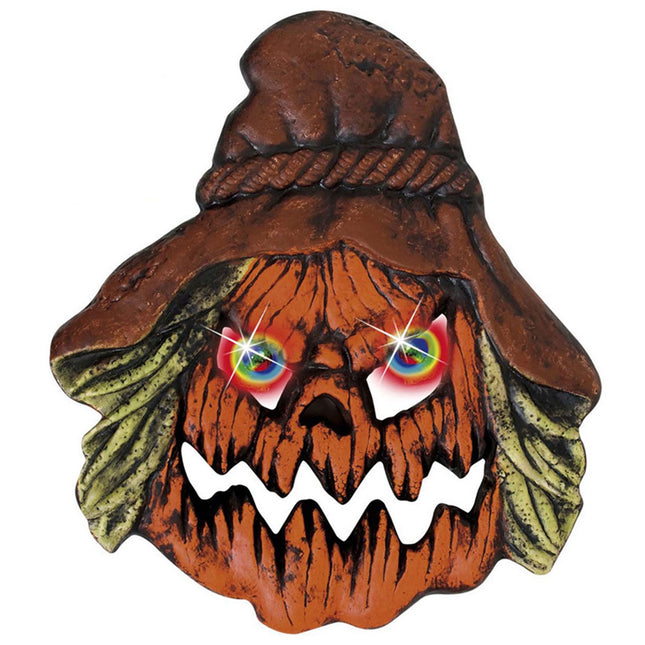 Decorazione murale di Halloween Uccello Spaventapasseri con Luce