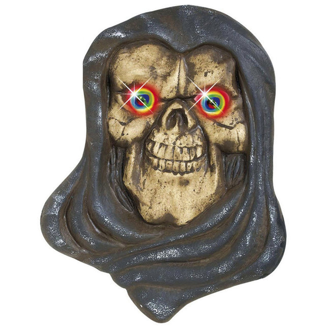 Decorazione murale di Halloween Mietitore con luce