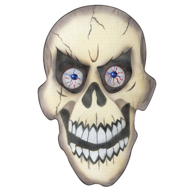 Teschio per la decorazione murale di Halloween
