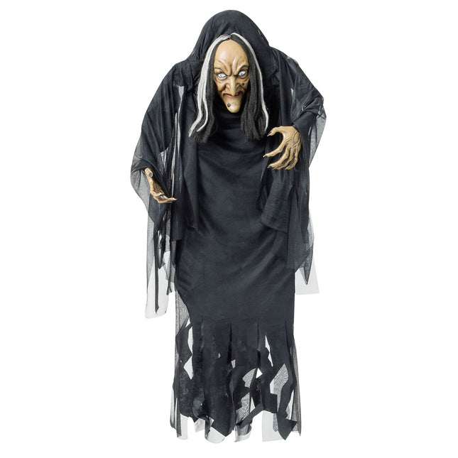 Bambola di Halloween Strega con Gobbo 1,4 m