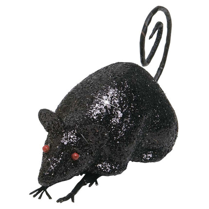 Topo finto nero 12 cm