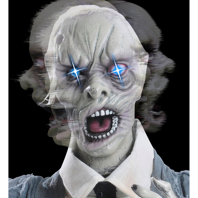 Bambola Zombie di Halloween con luci e suoni