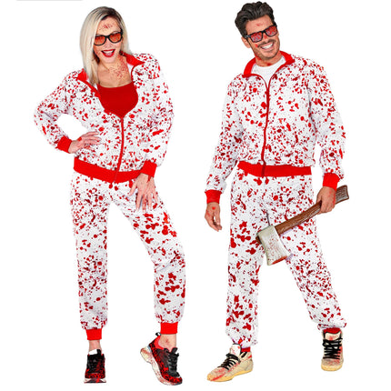 Tuta da ginnastica di Halloween Sangue difettoso