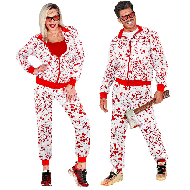 Tuta da ginnastica di Halloween Sangue difettoso