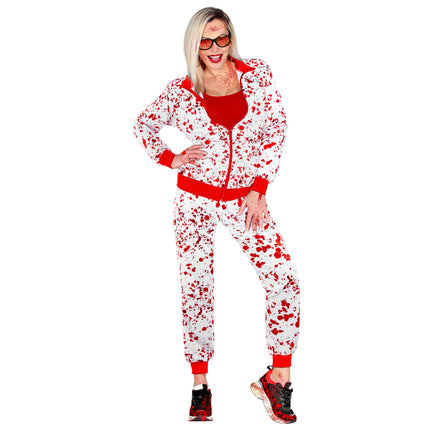 Tuta da ginnastica di Halloween Sangue difettoso