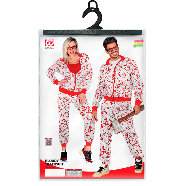 Tuta da ginnastica di Halloween Sangue difettoso