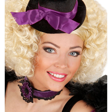 Collana di Halloween Fiore Viola
