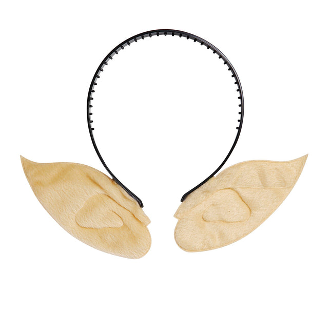 Cerchietto Halloween Orecchie Beige