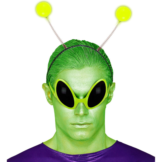 Cerchietto per capelli Alien Glow In The Dark