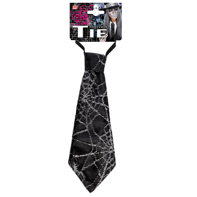 Cravatta di Halloween Ragnatela