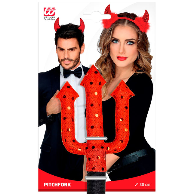 Tridente di Halloween 45 cm