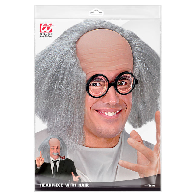 Parrucca Halloween Professor Calvo
