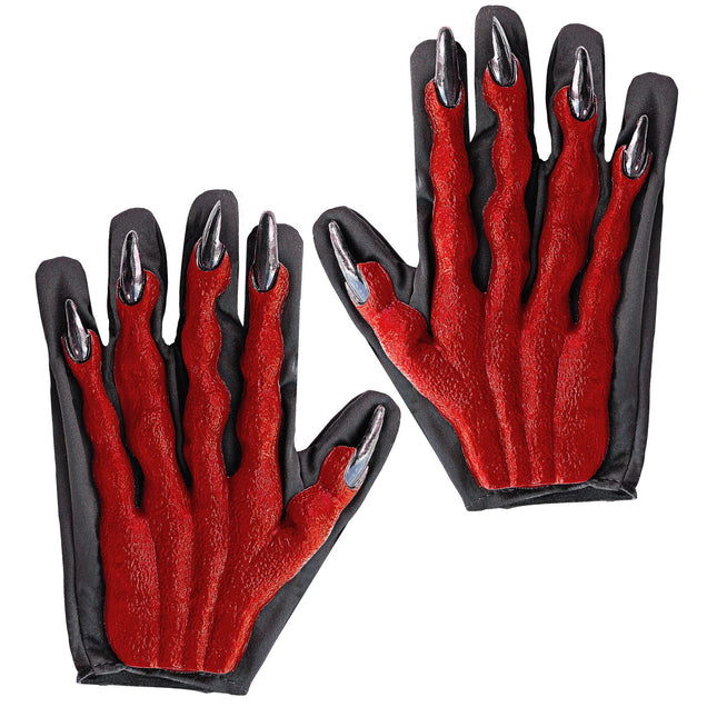 Guanti di Halloween Devil