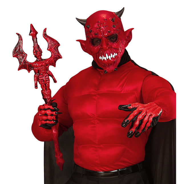 Guanti di Halloween Devil