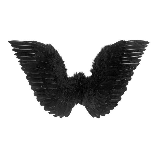 Ali di Halloween nere 86 cm