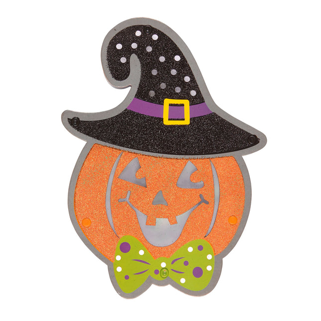 Decorazione murale di Halloween Zucca con luce