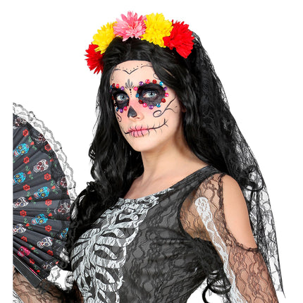 Velo Dia De Los Muertos