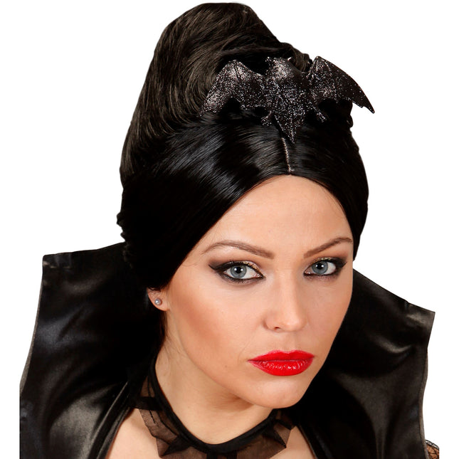 Clip per capelli pipistrello glitterata