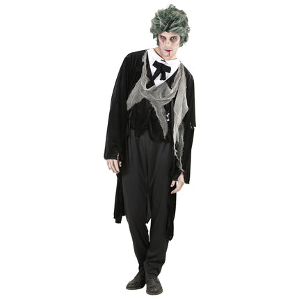 Costume Halloween Uomo Zombie 4 pezzi