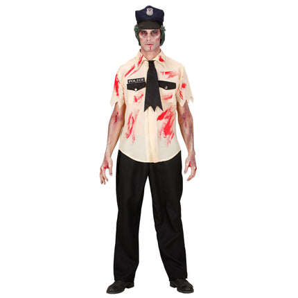 Costume Halloween Polizia Zombie