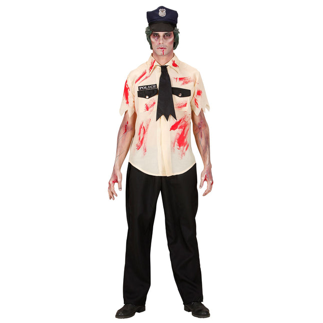 Costume Halloween Polizia Zombie