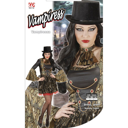 Costume Halloween Donna Vampiro Gotico