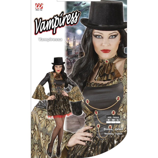 Costume Halloween Donna Vampiro Gotico
