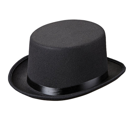 Feltro nero per cappello alto