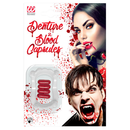 Capsule di sangue finto di Halloween 4 pezzi