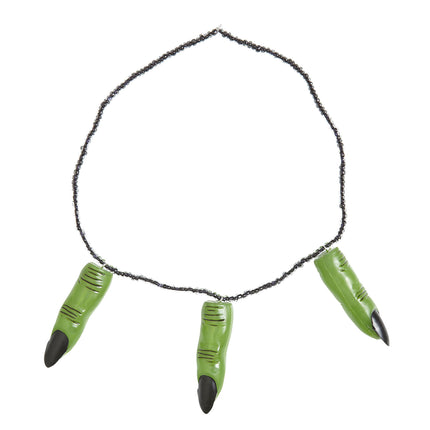 Collana di Halloween con dita
