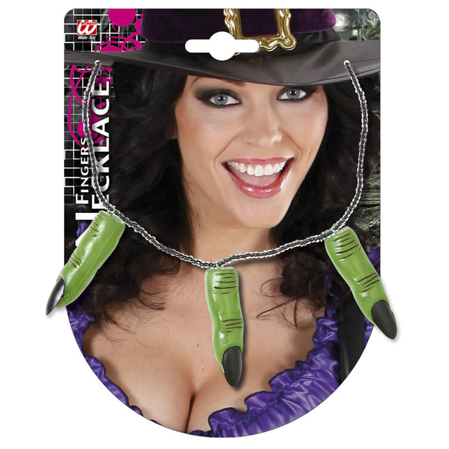 Collana di Halloween con dita