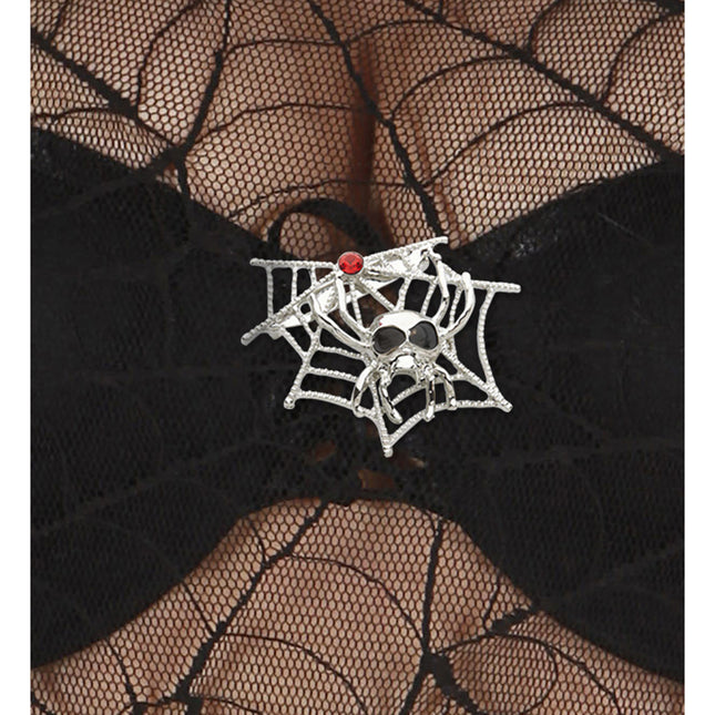 Spilla Halloween Ragnatela