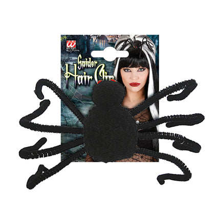 Fermaglio per capelli di Halloween Ragno nero