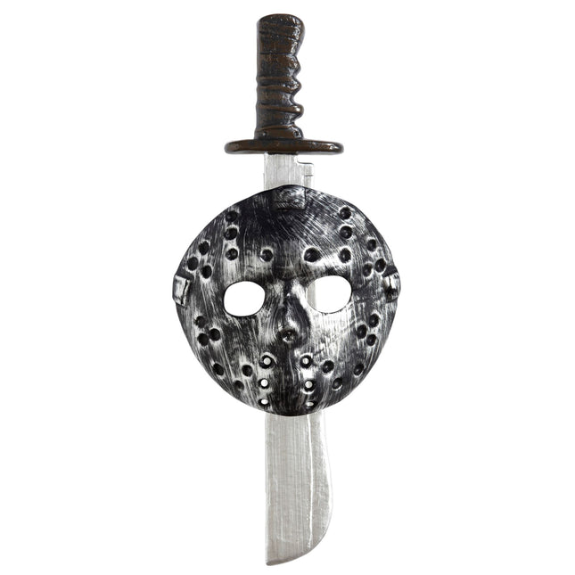Set di accessori per Halloween Maschera e Machette 2 pezzi