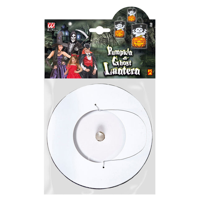 Lanterna di Halloween Zucca e Fantasma