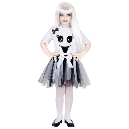 Vestito Halloween Ragazza Scheletro