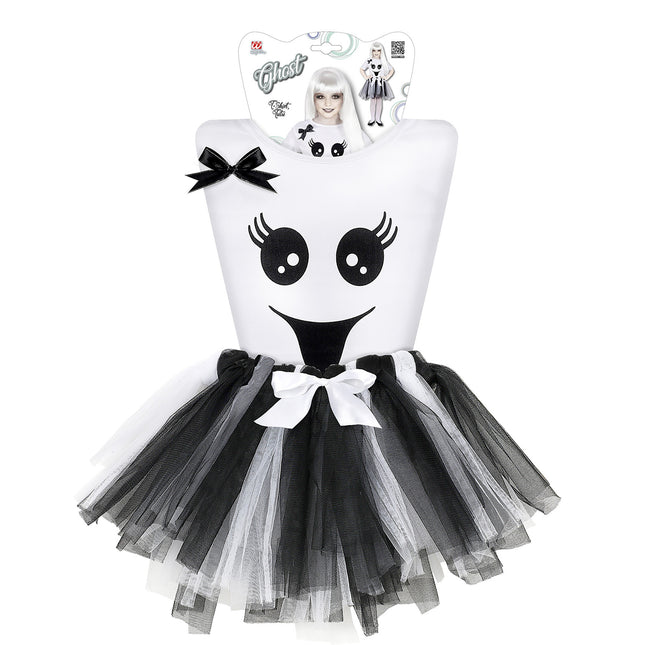 Vestito Halloween Ragazza Scheletro